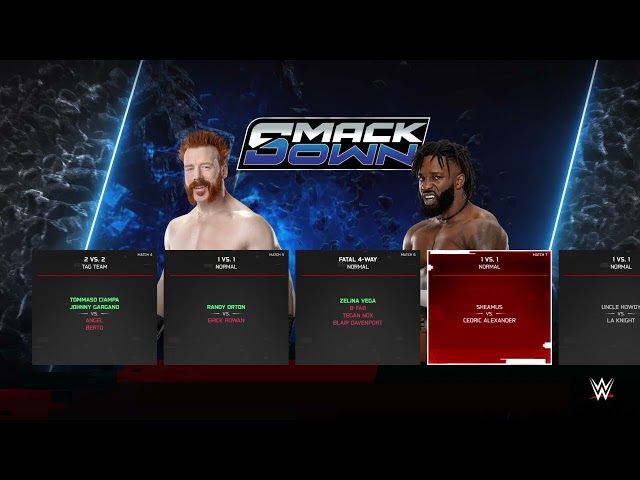 Wwe 2K25 Universe Mode # 110 SmackDown Riad Saudi-Arabien