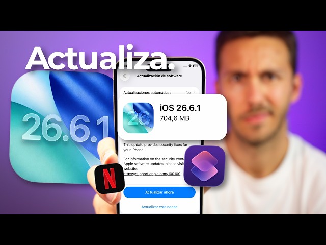 iOS 26.6.1 OUT TODAY, IMPORTANT update for iPhone ⚠️