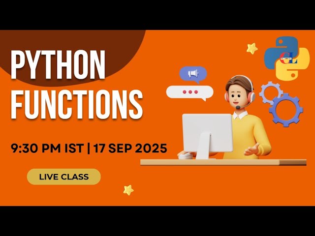 Python Functions | Live Q&A