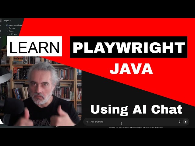 Can I learn Playwright with Java Using AI Chat Interface?