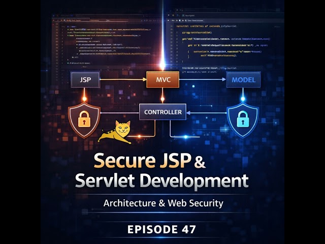 EP 47: Building Secure JSP & Servlet Applications for Modern Java Web Development