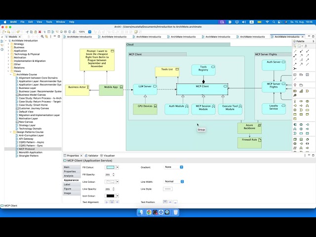 Architecture Design Patterns: MCP Protocol for AI Agents and Generative AI LLMs - Case Study Flights