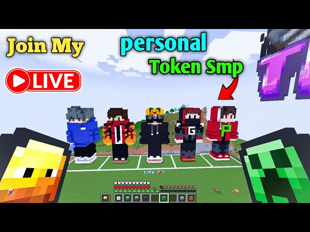 🎁 Join Best Token Public Smp Server For Minecraft 🖌️ | Java + PE | 24/7 Online | Free To Join 💸