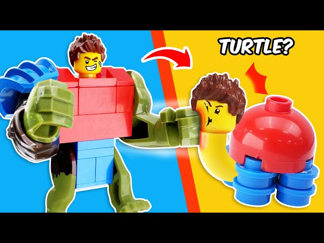 LEGO HACKS: How to Made Minifigure with Animal | FUNZ Bricks