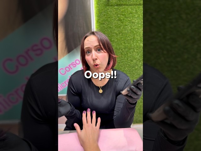 Oops! #nails #viral #oops