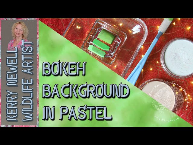 ✨ How to paint bokeh backgrounds in pastel 💫