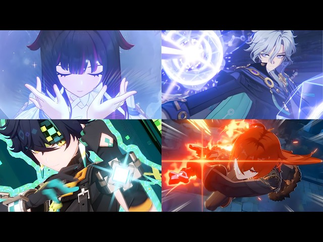 GENSHIN CHARACTERS USING THEIR SKILLS IN QUESTS | GENSHIN IMPACT