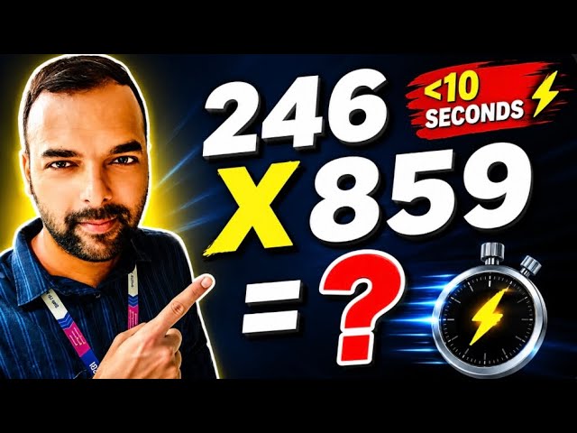 How to CALCULATE Faster Than Calculator?⚡️ 