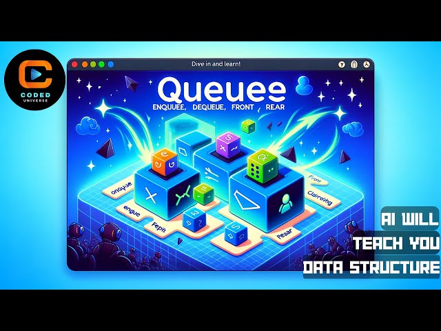 What is queue in data Structure |  Queue explained with real world examples |  Coded Universe