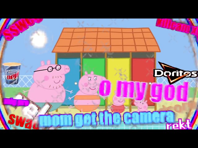MLG peppa pig Swimming