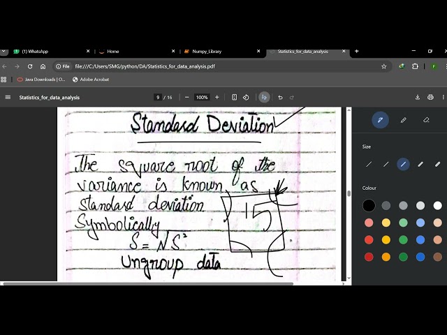 Lecture#14 | Numpy part3 & Statistics | Learn Python for Data Analysis