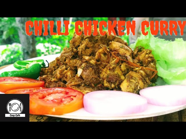 Chilli Chicken Curry|Stop Motion Cooking|Chilli Chicken Curry by COOP CAFE
