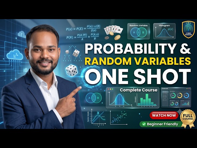 Probability & Random Variables One Shot | M.Sc. Cyber Security Entrance | Cyber Gita