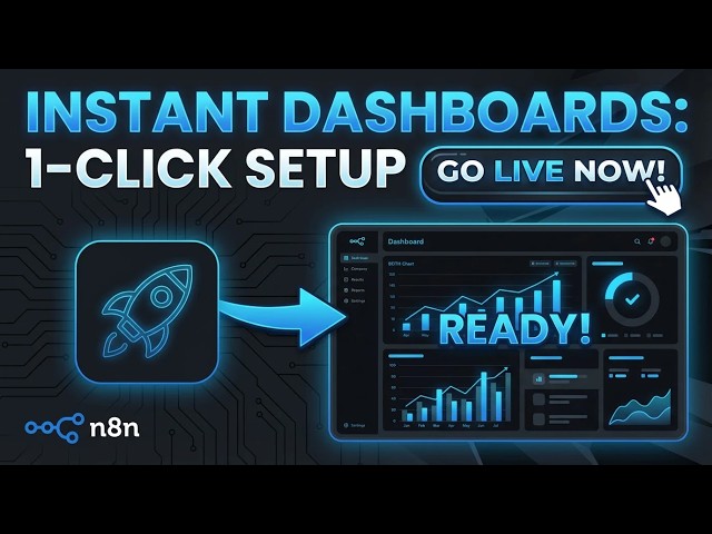 You Don't Need React to Build Dashboards — Just n8n