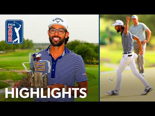 Akshay Bhatia's winning highlights from Valero Texas Open | 2024