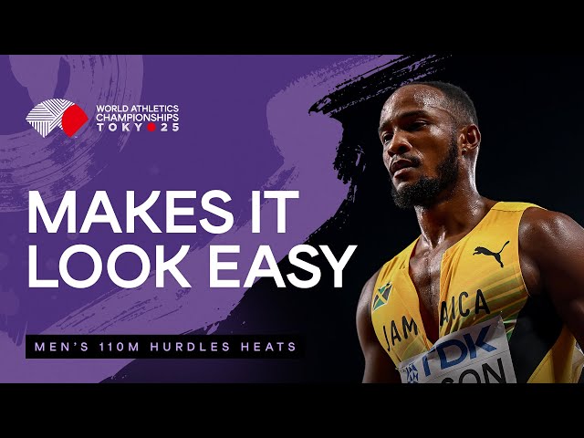 Mason storms to fastest 110m hurdles qualifier with 13.17 | World Athletics Championships Tokyo 25