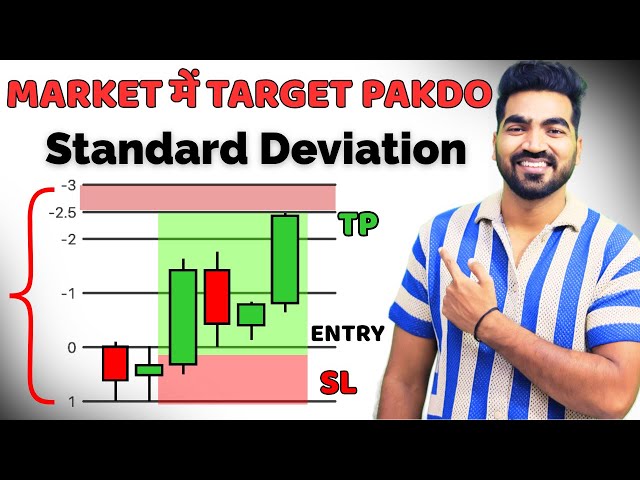 Standard Deviation ICT Strategy | Market में Target & Direction Kaise Pakdein?