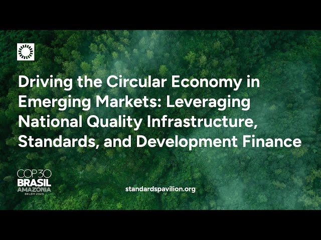 COP 30 - Driving the Circular Economy in Emerging Markets