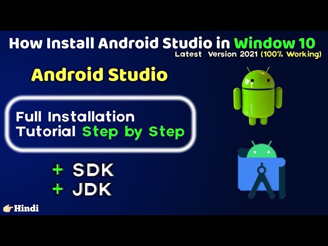 How to Install Android Studio Latest Version | Java Installation | Step by Step Guide in Hindi