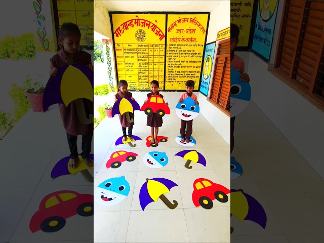 Umbrella Magic😃 #shorts #activity #learning