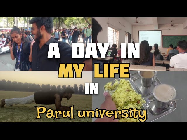 A Day in my B-Tech Life | 🤩 Just chill bro 😝 | A Day in my life at Parul University | #parulunive...