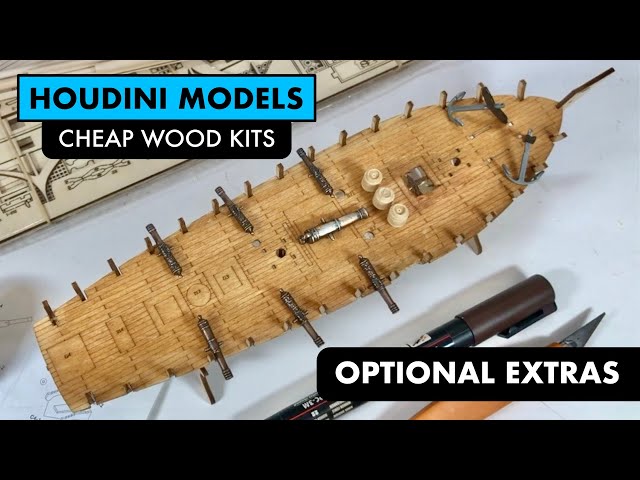 PEARLS BEFORE SWINE? Are the optional metal parts for the Halcon Schooner wood kit really worth it?