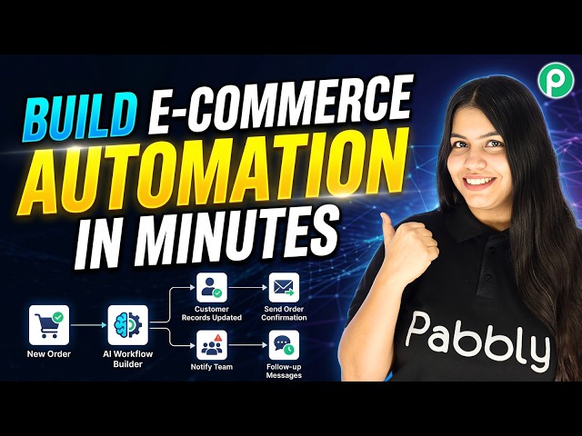 Create a Complete E commerce Automation in Minutes