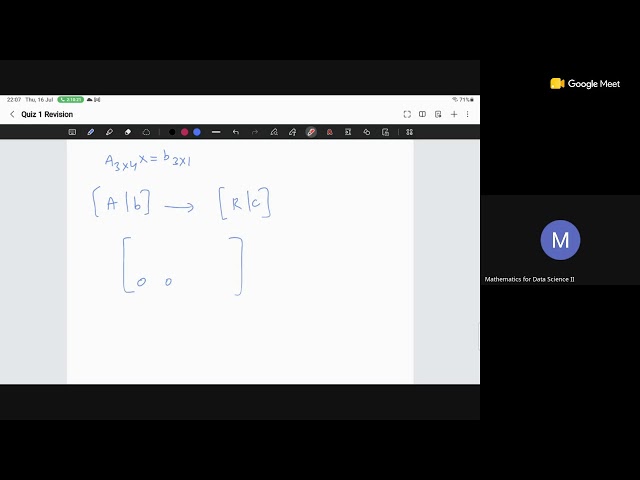 Maths 2 | Quiz 1 Revision Session (Week 1-4)