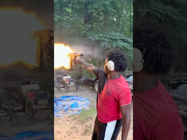 Pistola Ar de 5 pulgadas con 🤫 #feed #viral #fyp #shorts #gunlife #arpistol