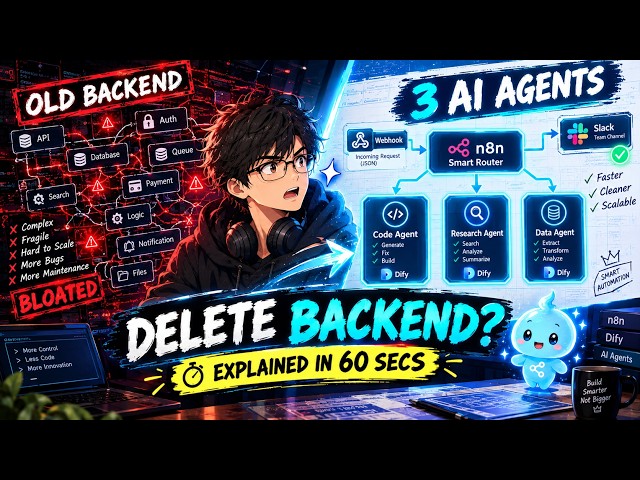 I Replaced My Entire Backend with 3 AI Agents (And It Actually Worked)
