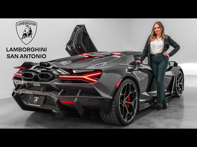Lamborghini Revuelto Sound, Interior, and Exterior - Grigio Keres