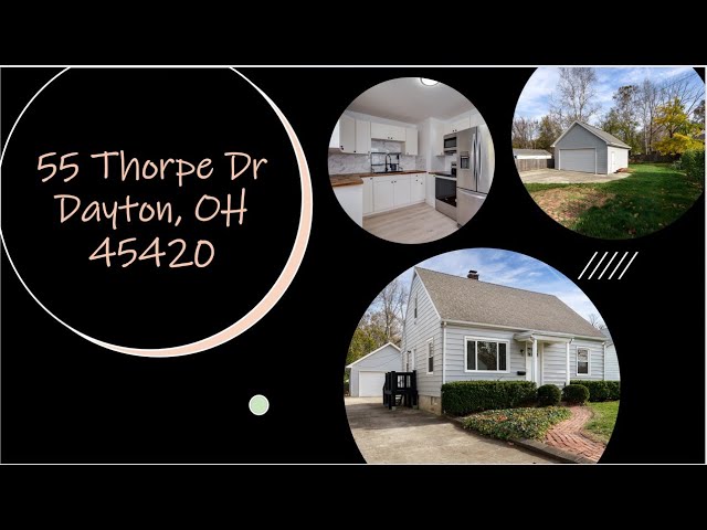 SOLD! 55 Thorpe Dr, Dayton, OH 45420 ~ Beautifully renovated in Belmont! 4 beds, full bsmnt, garage!
