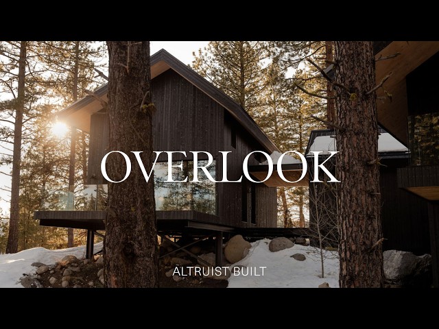 An Architect's Own Black Cabin Hidden in the Idaho Woods (Cabin Tour)