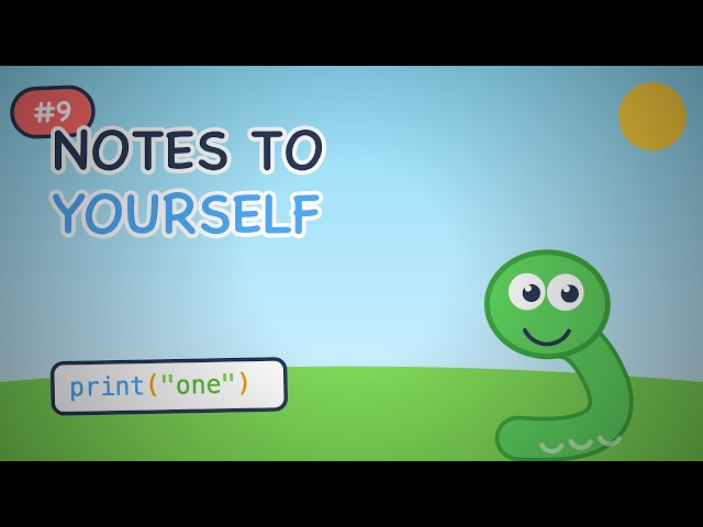 Python for Kids #009 — Notes To Yourself | A hash makes a note