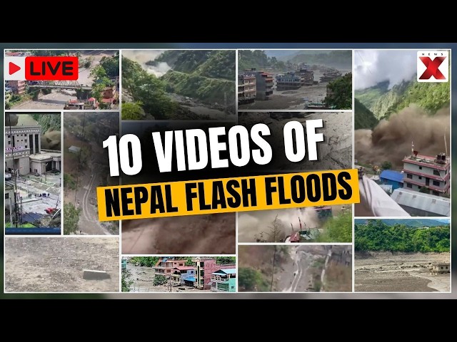 Nepal Flood Horror LIVE: 10 Terrifying Videos Show Flash Floods Sweeping Away Everything