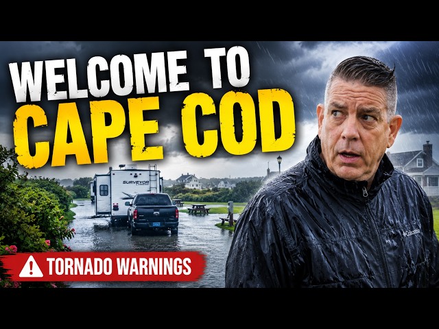 Vlog: The Wonders of Cape Cod | Extreme Weather Edition! 🏖️🌪