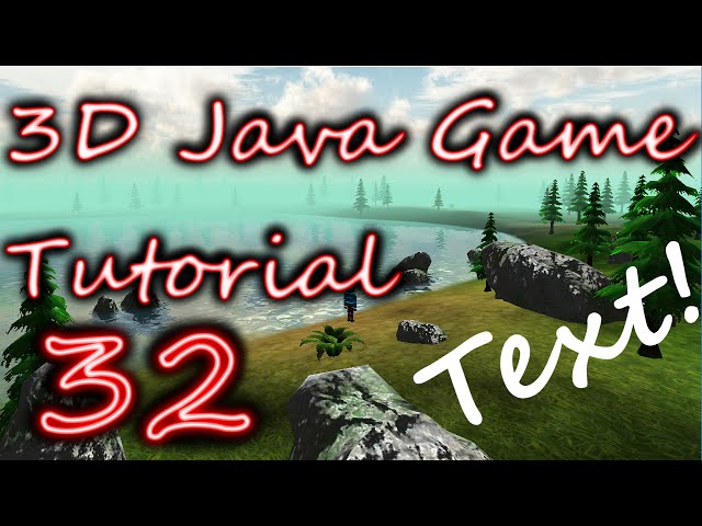 OpenGL 3D Game Tutorial 32: Font Rendering
