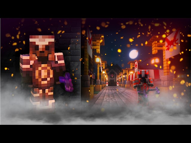 I protected a town on a Minecraft SMP + bloopers