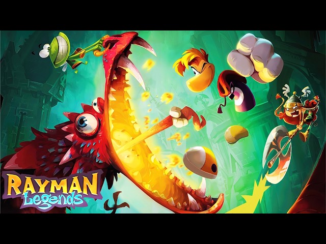 Rayman Legends 100% Walkthrough - FULL GAME (No Commentary)