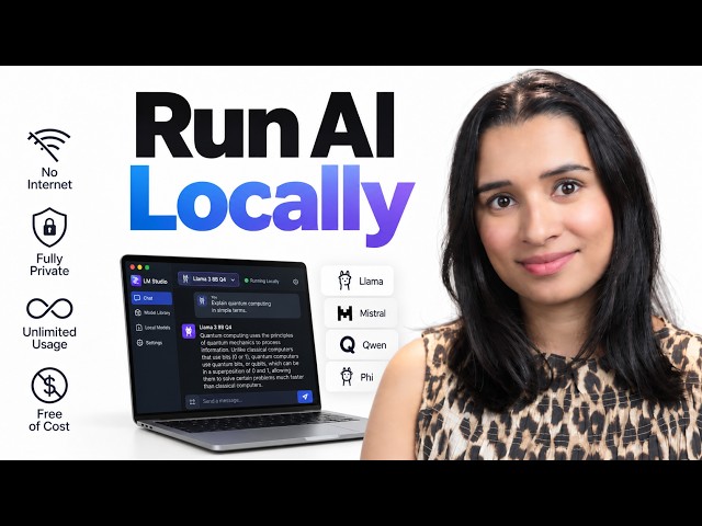 How to Run AI Locally on Your Computer — Private, Offline & Free