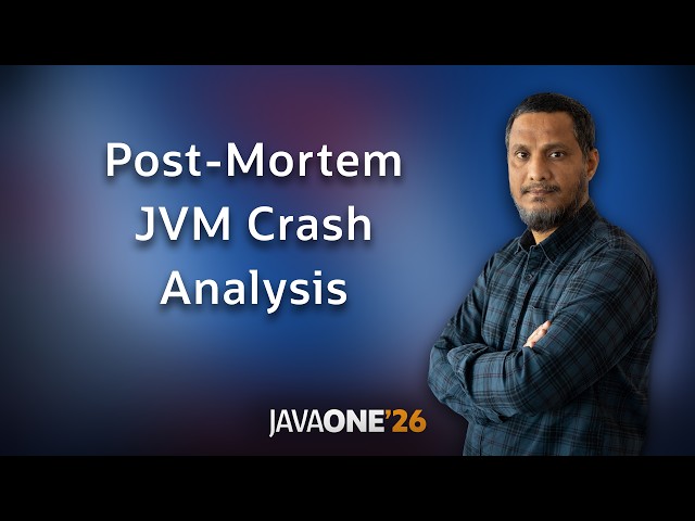 Post-Mortem JVM Crash Analysis with jcmd