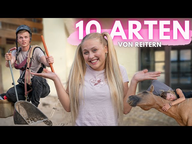 10 ARTEN VON REITERN @julia_libertyhorses