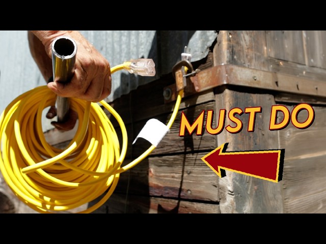 Goodbye, Extension Cord Woes [Here's How to Wrap 'Em]