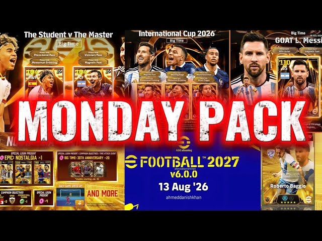 🚨 TRASH MONDAY! Which Pack Is Coming Monday? 😱 World Cup Pack? | eFootball 2026