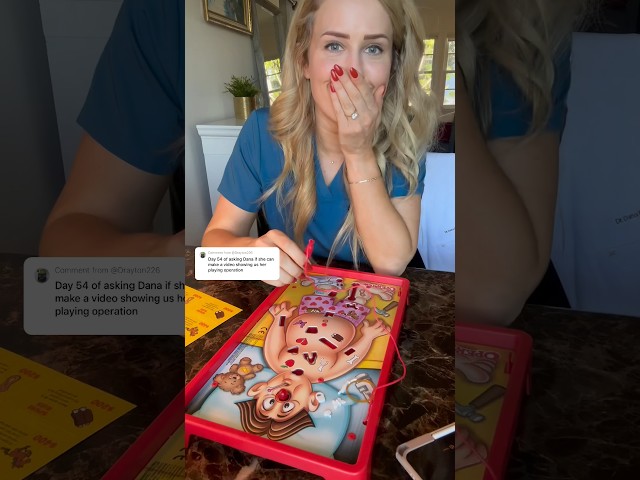 Surgeon plays operation!