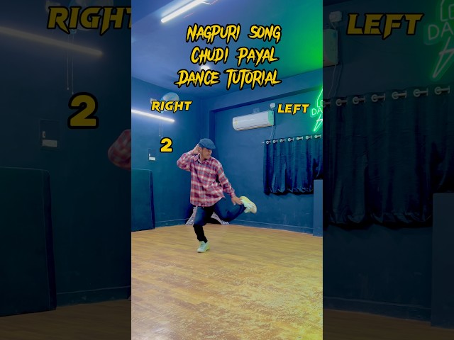 Chudi payal🕺 #nagpurisong #shorts #youtubeshorts #tutorial #dance