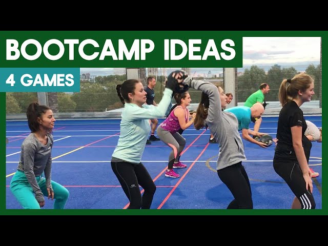 4 Boot Camp Games - Boot Camp Workout Training Ideas For Coaches