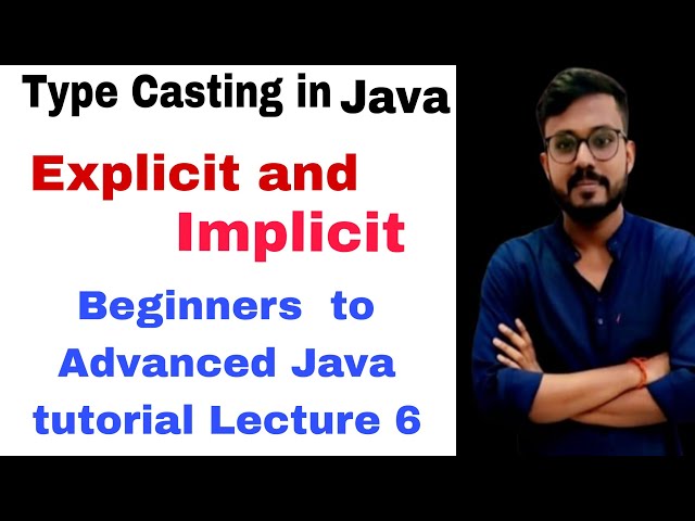 Master Type Casting in Java | Implicit  & Explicit Conversion with Examples
