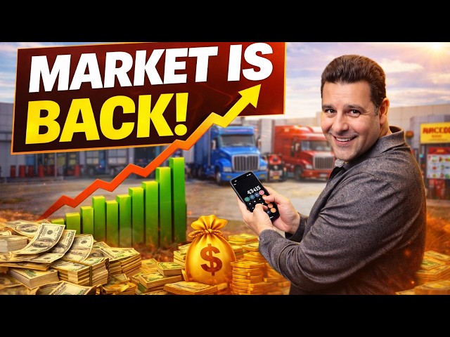 FREIGHT RATES SURGING- BEST TRUCKING MARKET IN 3 YEARS?