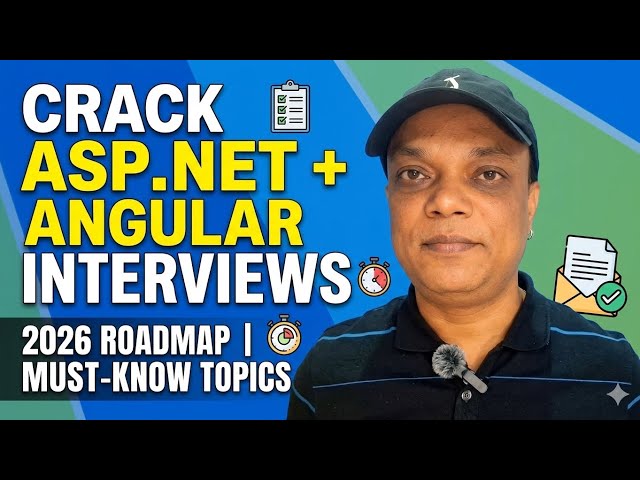 Junior Web Developer Interview Preparation 2026 | ASP.NET, SQL, Angular + AI Skills